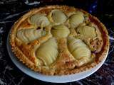 Tarte amandine poire chocoletti