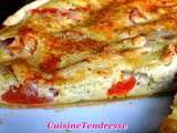 Tarte tomates fraîches et ricotta