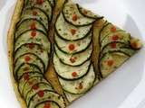 Tartefine aux courgettes