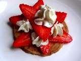 Tartelettes de fraises au yuzu