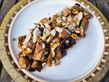 Thon sauté aux aubergine et coco (céto)