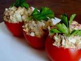 Tomates farcies aux sardines (Nigeria)