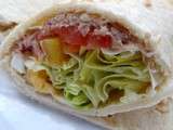 Wrap de piada sfogliata