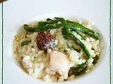 Risotto aux asperges sauvages et morilles