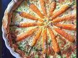 Tarte petits pois /carottes