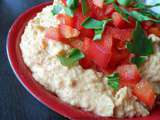 Houmous au poivron rouge