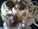 Boulettes de haggis et de boeuf