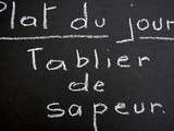 Tablier de sapeur