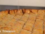 Exclusive de la baklava tunisienne