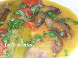 Marqa zaara tunisienne – Sauce tunisienne au curcuma