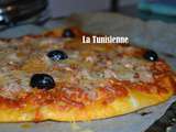 Pizza au thon à la tunisienne