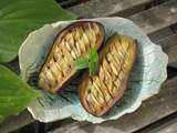 Aubergines grillées au four