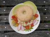 Bagel avocat -tomate- mayo