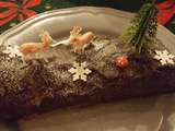 Bûche de Noël démoniaquement easy