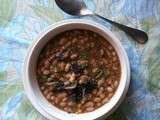 Haricots blancs aux herbes et aux champignons