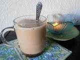 Lait chaud poire-caramel