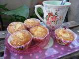 Muffins noix de coco & chocolat blanc