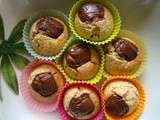 Muffins vanille - chocolat