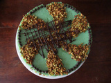 (No) Cheese cake pistache et chocolat