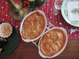 Noël au pub: tourte festive aux marrons