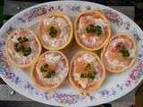 Pamplemousse en salade avec fromage frais et autres crudités