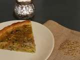 Quiche aux légumes râpés