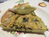 Quiche blettes et curry