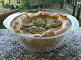 Quiche brocoli - curry - ciboulette