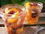 Salade de fruits au sirop de cardamome