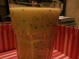 Smoothie banane-kiwi-raisin