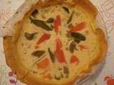 Tarte basque au poivron et au piment