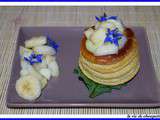 Bouchees a la reine sucrees aux fruits et sa creme patissiere verte