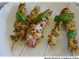 Brochettes de lotte