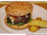 Burger au confit de canard