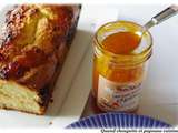 Cake moelleux a la confiture d'abricot