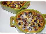 Clafoutis au raisin