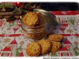 Cookies aux flocons d'avoine et ecorces d'orange confites