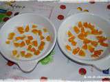 Creme brulee aux clementines confites