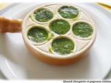 Escargots de croque-nature au beurre d'ail