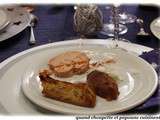 Foie fras , chutney aux dattes