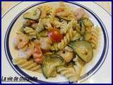 Fusilli aux crevettes