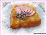 Gateau leger a la peche