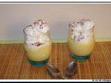 Iles flottantes creme anglaise lait de coco