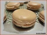 Macarons au cafe