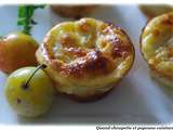 Mini-flans aux petits fruits d'or de lorraine