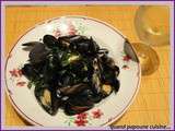 Moules au gingembre