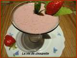 Mousse aux fraises