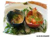 Mousses de crustaces en coquilles