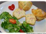 Muffins jambon mozzarella