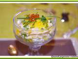 Oeufs mimosa en verrine